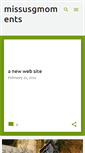 Mobile Screenshot of missusgmoments.blogspot.com