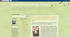 Desktop Screenshot of braggandfamily.blogspot.com