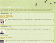 Tablet Screenshot of braggandfamily.blogspot.com