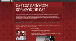 Desktop Screenshot of cancionesdecarloscano.blogspot.com