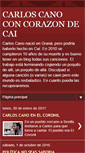 Mobile Screenshot of cancionesdecarloscano.blogspot.com
