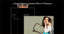 Desktop Screenshot of geneliadsouzaactress.blogspot.com