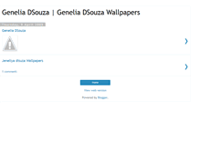 Tablet Screenshot of geneliadsouzaactress.blogspot.com