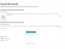 Tablet Screenshot of escola-recreando.blogspot.com