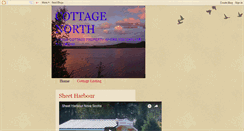 Desktop Screenshot of cottagenorth.blogspot.com