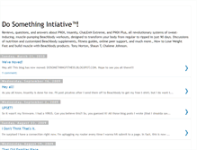 Tablet Screenshot of dosomethinginitiative.blogspot.com