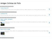 Tablet Screenshot of amigosciclistasdefelix.blogspot.com