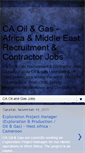 Mobile Screenshot of caoilandgasjobsrecruitment.blogspot.com