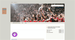 Desktop Screenshot of manchesterunitedfansclub.blogspot.com