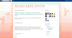 Desktop Screenshot of maxoarte.blogspot.com