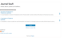 Tablet Screenshot of journalsoufi.blogspot.com