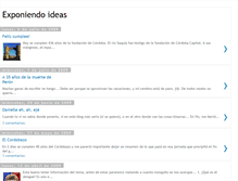 Tablet Screenshot of exponiendoideas.blogspot.com