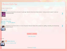 Tablet Screenshot of 2browngirlsinc.blogspot.com