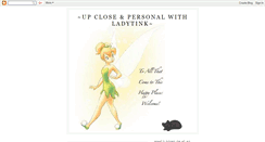 Desktop Screenshot of ladytinksblog.blogspot.com