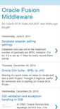 Mobile Screenshot of fusionmiddleware.blogspot.com