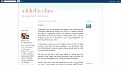 Desktop Screenshot of micheline-line.blogspot.com