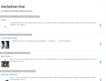 Tablet Screenshot of micheline-line.blogspot.com