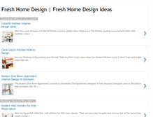 Tablet Screenshot of freshomedesignideas.blogspot.com