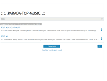 Tablet Screenshot of paradatopmusic.blogspot.com