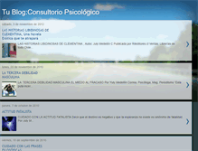 Tablet Screenshot of consultoriopsiclogico.blogspot.com