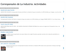 Tablet Screenshot of corresponsaleslaindustriaactividades.blogspot.com