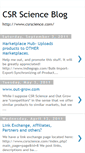 Mobile Screenshot of csrscience.blogspot.com