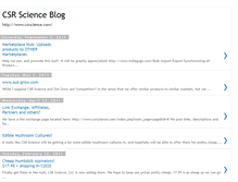 Tablet Screenshot of csrscience.blogspot.com
