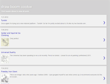 Tablet Screenshot of boomcookie.blogspot.com