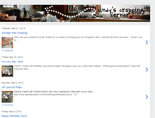 Tablet Screenshot of cindyscroppingcorner.blogspot.com
