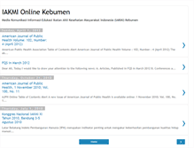 Tablet Screenshot of iakmi-kebumen.blogspot.com