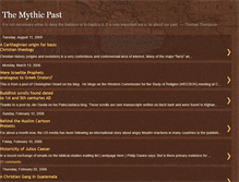 Tablet Screenshot of mythicpast.blogspot.com