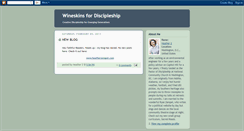 Desktop Screenshot of discipleshipgroups.blogspot.com