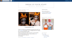 Desktop Screenshot of dressupyourstaff.blogspot.com