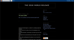 Desktop Screenshot of ed2krelease.blogspot.com