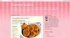 Desktop Screenshot of maestraclaudia.blogspot.com