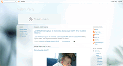 Desktop Screenshot of melonparty.blogspot.com