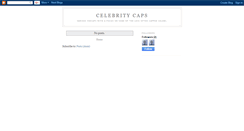 Desktop Screenshot of celebritycaps.blogspot.com