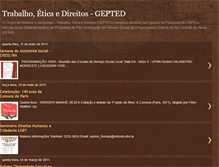 Tablet Screenshot of gepted-ufrn.blogspot.com