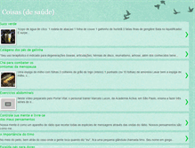 Tablet Screenshot of coisadesaude.blogspot.com