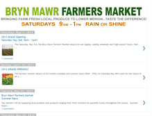 Tablet Screenshot of brynmawrfarmersmarket.blogspot.com