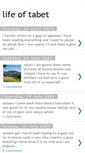 Mobile Screenshot of lifeoftabet.blogspot.com