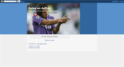 Desktop Screenshot of futbol-video-goles.blogspot.com