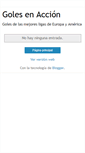 Mobile Screenshot of futbol-video-goles.blogspot.com