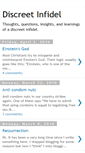 Mobile Screenshot of discreetinfidel.blogspot.com