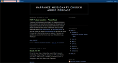 Desktop Screenshot of nmcaudiopodcast.blogspot.com