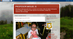Desktop Screenshot of miprofemiguel.blogspot.com