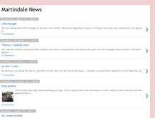 Tablet Screenshot of martindalenews.blogspot.com