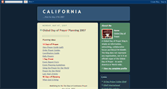 Desktop Screenshot of globaldayofprayerca.blogspot.com