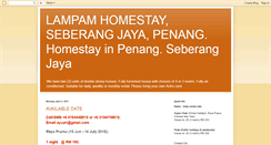 Desktop Screenshot of lampamhomestay.blogspot.com