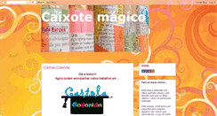 Desktop Screenshot of caixotemagico.blogspot.com